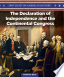 The Declaration of Independence and the Continental Congress cover