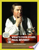 What's Your Story, Paul Revere? cover