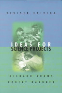 Ideas for Science Projects cover