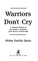 Warriors Don't Cry (Abridged) cover