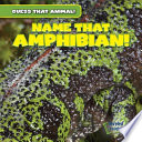 Name That Amphibian! cover