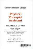 Physical Therapist Assistant cover