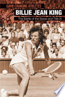 Billie Jean King: The Battle of the Sexes and Title IX cover