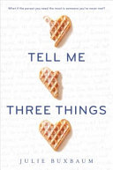 Tell Me Three Things cover