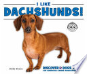 I Like Dachshunds! cover