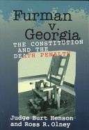 Furman v. Georgia: The Death Penalty and the Constitution cover