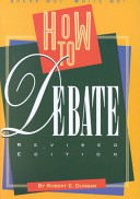 How to Debate (Revised Edition) cover
