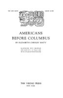 Americans Before Columbus cover