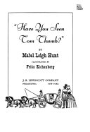 Have You Seen Tom Thumb? cover