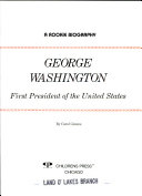 George Washington: First President of the United States cover