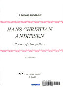 Hans Christian Andersen: Prince of Storytellers cover