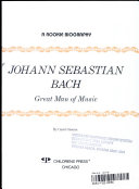 Johann Sebastian Bach: Great Man of Music cover