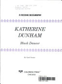 Katherine Dunham: Black Dancer cover