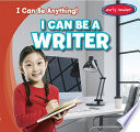 I Can Be a Writer cover