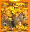 How Do You Know It's Fall? cover