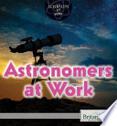 Astronomers at Work cover