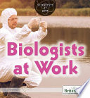 Biologists at Work cover