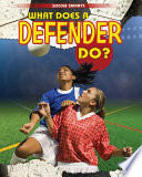What Does a Defender Do? cover
