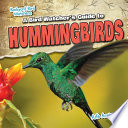 A Bird Watcher's Guide to Hummingbirds cover