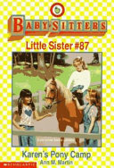 Karen's Pony Camp cover