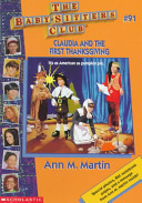 Claudia and the First Thanksgiving cover