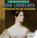 Ada Lovelace: Mathematician and First Programmer cover
