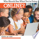 Who Should See What You're Doing Online? cover