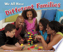 We All Have Different Families cover