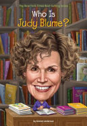 Who Is Judy Blume? cover