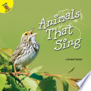 Animals That Sing cover