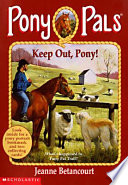 Keep Out, Pony cover