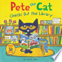Pete the Cat Checks Out the Library cover