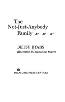 The Not-Just-Anybody Family cover
