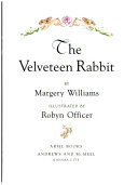 The Velveteen Rabbit cover
