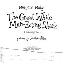 The Great White Man-Eating Shark cover