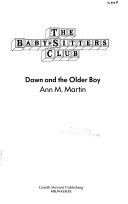 Dawn and the Older Boy cover