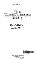 Dawn's Big Date cover