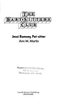 Jessi Ramsey, Pet-Sitter cover