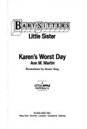 Karen's Worst Day cover