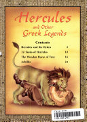 Hercules and Other Greek Legends cover