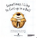 Sometimes I Like to Curl Up in a Ball cover