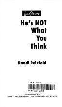 He's Not What You Think cover