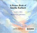 A Picture Book of Amelia Earhart cover