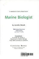 Marine Biologist cover