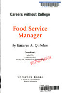 Food Service Manager cover