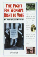 The Fight for Women's Right to Vote in American History cover