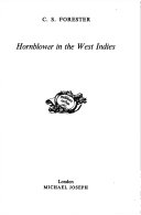 Hornblower in the West Indies cover