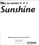 Sunshine cover