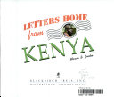 Letters Home from Kenya cover