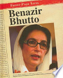 Benazir Bhutto cover
